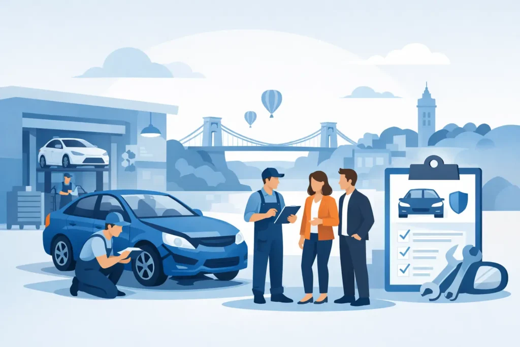 Car Insurance Claim Repairs Made Clear in Bristol