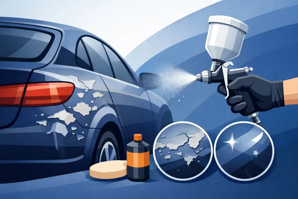 Car Lacquer Peel Repair That Actually Lasts