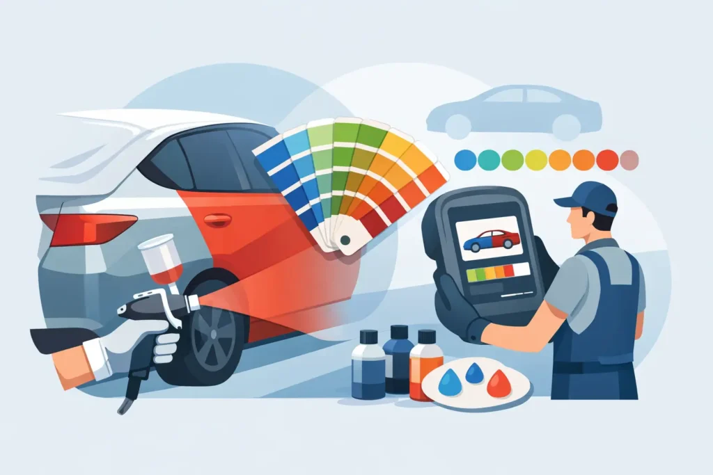 Car Paint Colour Matching for Flawless Repairs