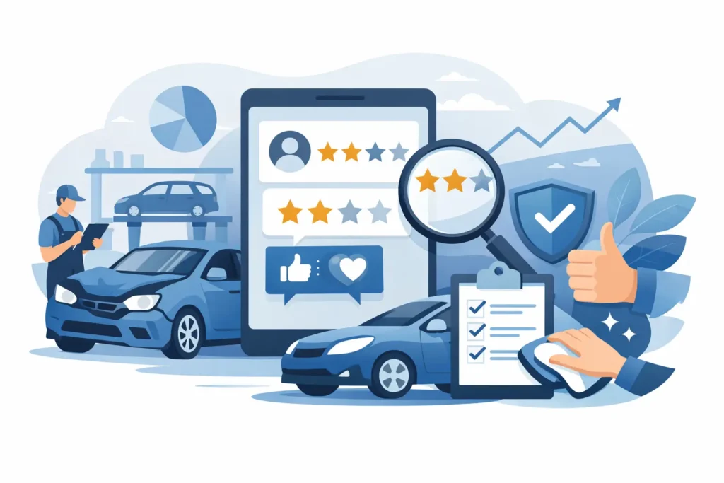 What Accident Repair Reviews Should Tell You