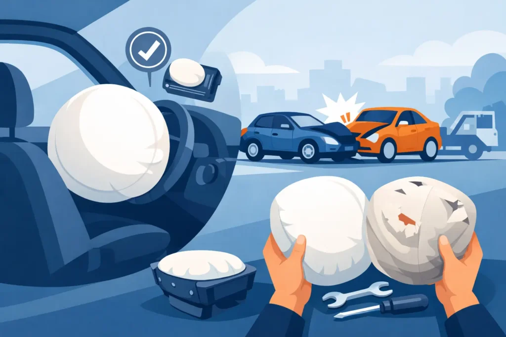 When Should Airbags Be Replaced After a Crash?