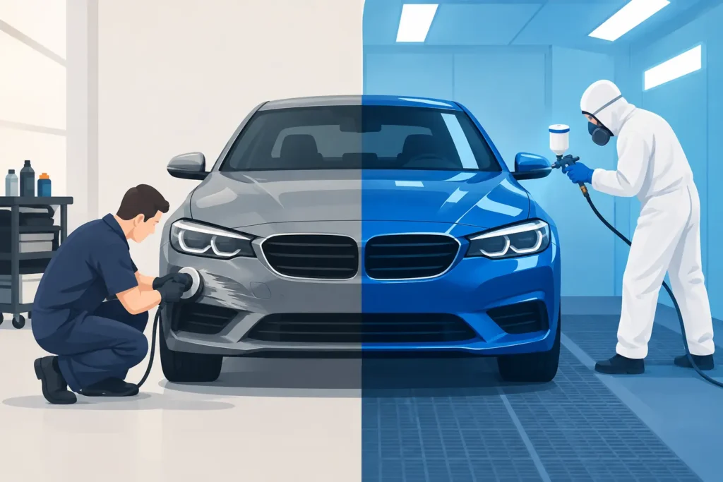 SMART Repair Versus Respray: Which Is Best?