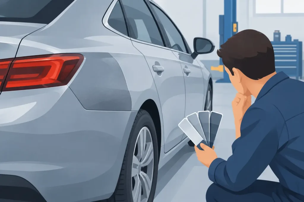 Why Repaired Panels Mismatch After Bodywork